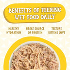 Weruva Cats in The Kitchen Kitten, Kitten Frick 'A Zee, 3oz Can (Pack of 12)