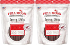 Full Moon All Natural Human Grade Dog Treats, Essential Beef Savory Sticks, 22 Ounce, 1.375 Pound (Pack of 2)
