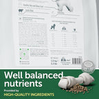 Nature's Protection Dry Dog Food for Small Breed - High Protein Tear Stain Diet for White & Light Fur Adult Dogs - Small Bites Kibble (Superior Care - Lamb and Rice, 3.3 lb)