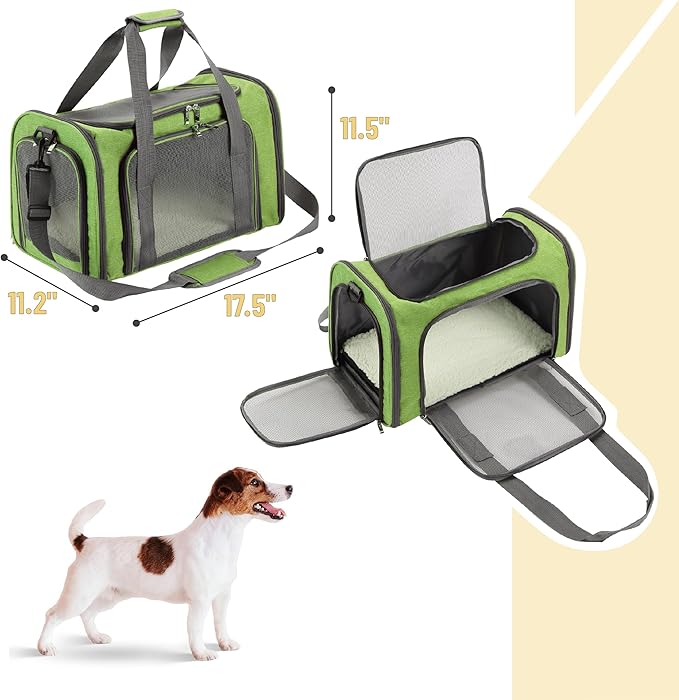 Mr. Pen- Pet Carrier for Cats & Dogs - Soft-Sided Travel Carrier Bag