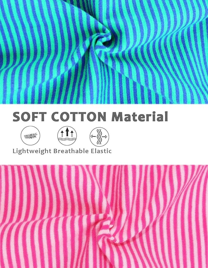 WEONE Dog Summer T-Shirts Striped Cotton Vest,Pet Breathable Soft Basic Clothes for Small Medium Larg Boy Girl Dogs,XXL