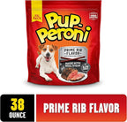 Pup-Peroni Dog Treats, Prime Rib Flavor, 38 Ounce, Made with Real Steak