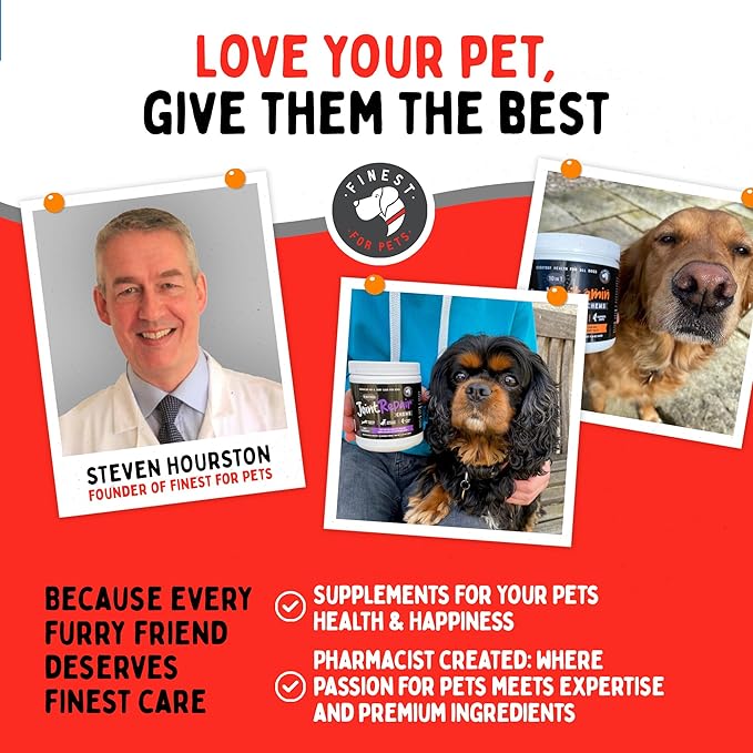 Wild Alaskan Salmon Oil for Dogs & Cats - Omega 3 Fish Oil with Pollock & Salmon for Sensitive Skin & Coat Health. EPA & DHA Ease Itching, Supports Joint, Immune & Heart Health (16oz)