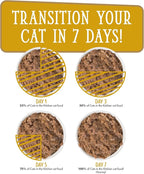 Weruva Cats in The Kitchen, Goldie Lox with Chicken & Salmon Au Jus Cat Food, 3.2oz Can (Pack of 24)