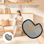 Pet Hair Removal Gloves, Electrostatic Pet Hair Remover Glove for Cats & Dogs