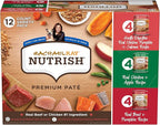 Rachael Ray Nutrish Wet Dog Food Variety Pack Premium Paté, 13 oz. Cans, 12 Count