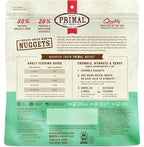 Primal Freeze Dried Dog Food Nuggets, Chicken; Complete & Balanced Meal; Also Use as Topper or Treat; Premium, Healthy, Grain Free, High Protein Raw Dog Food, 14 oz (Pack of 2)