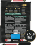 Purina Pro Plan Allergen Reducing, Sensitive Skin & Stomach, High Protein Cat Food, LIVECLEAR Turkey and Oatmeal Formula - 12.5 lb. Bag