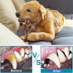 Dog Toys for Aggressive Chewers, Indestructible Toys for Large Dogs, Dog Chew for Large Medium Small Breed, 3 Pack Super Chewer with Tough Nylon, Gift for Dogs