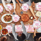 48Pcs Dog Pawty Birthday Party Decorations Dog Theme Party Decorations with Puppy Birthday Baby Shower Forks Plates and Napkins Supplies