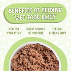 Weruva Cats in The Kitchen Kitten, Lambur-Kitty, 3oz Can (Pack of 12)