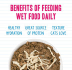 Weruva BFF Minced Natural Wet Cat Food, Big Feline Feast Variety Pack, 10oz Can, Pack of 12