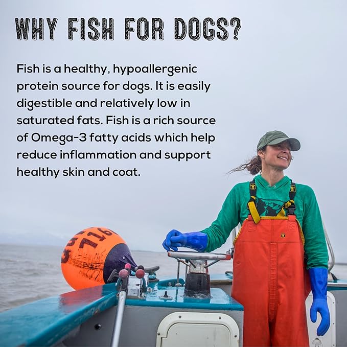 Polkadog Cod Skins for Dogs (2lb Regular) - Single Ingredient, Wild-Caught Fish Skin Dog Treats for All Breeds – High in Lean Protein & Omega-3. Hypoallergenic, Grain Free. Handcrafted & Made in USA