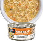 KOHA Pure Shreds Chicken Entrée for Cats, High Protein Wet Cat Food, 2.8oz Cans (Pack of 24)