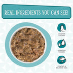 Weruva Cats in The Kitchen, Funk in The Trunk with Chicken in Pumpkin Consomme Cat Food, 3.2oz Can (Pack of 24)