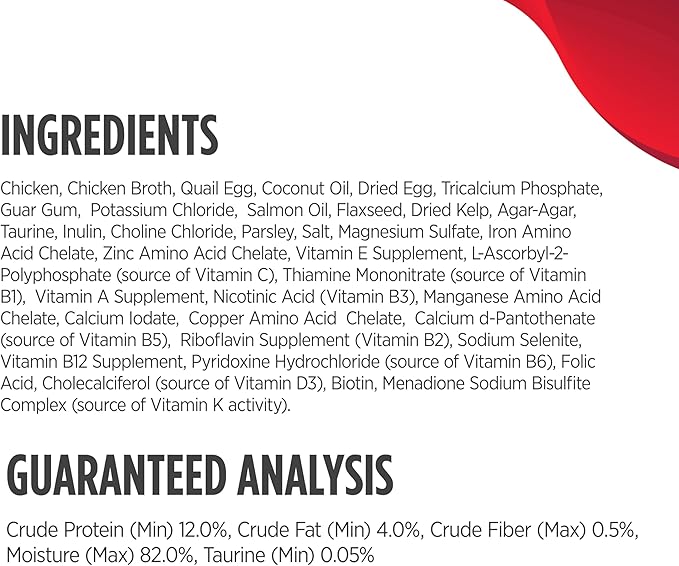 Nulo Minced with Whole Proteins Wet Canned Cat Food, Chicken and Quail Egg in Broth, 6.0 Ounce, 8 Cans