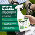 Cedarcide Original Bug Spray | Repel & Kill Fleas, Ticks, Mosquitoes, Mites, Ants & Chiggers | for use on People, Pets & Home | Natural Cedar Oil | Eco-Friendly | Gallon