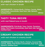 Rachael Ray Nutrish Purrfect Broths Wet Cat Food, Variety Pack, 1.4 Ounce Pouch (Pack of 24), Grain Free