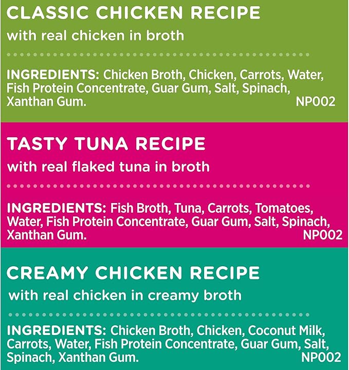 Rachael Ray Nutrish Purrfect Broths Wet Cat Food, Variety Pack, 1.4 Ounce Pouch (Pack of 24), Grain Free