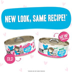 B.F.F. Play - Best Feline Friend Paté Lovers, Aw Yeah!, Tuna & Chicken Check Please! with Tuna & Chicken, 5.5oz Can (Pack of 8)