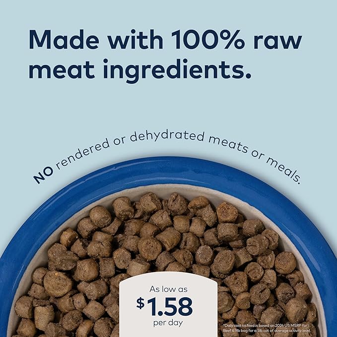 ZIWI Peak Steam & Dried Cat Food – Wild South Pacific Fish - High Protein, Skin & Coat Health, Low Carb, for All Life Stages (28.8oz)