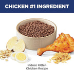 Hill's Science Diet Indoor, Kitten, Easy Litter Box Cleanup, Dry Cat Food, Chicken Recipe, 7 lb Bag