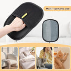 1 Pcs Electrostatic Pet Hair Removal Gloves, 2025 New Reusable Efficient Grooming Gloves for Pet Hair, Dogs Cats Hair Grooming Gloves for Furniture, Carpet, Pet Grooming, Car Seat, Clothes