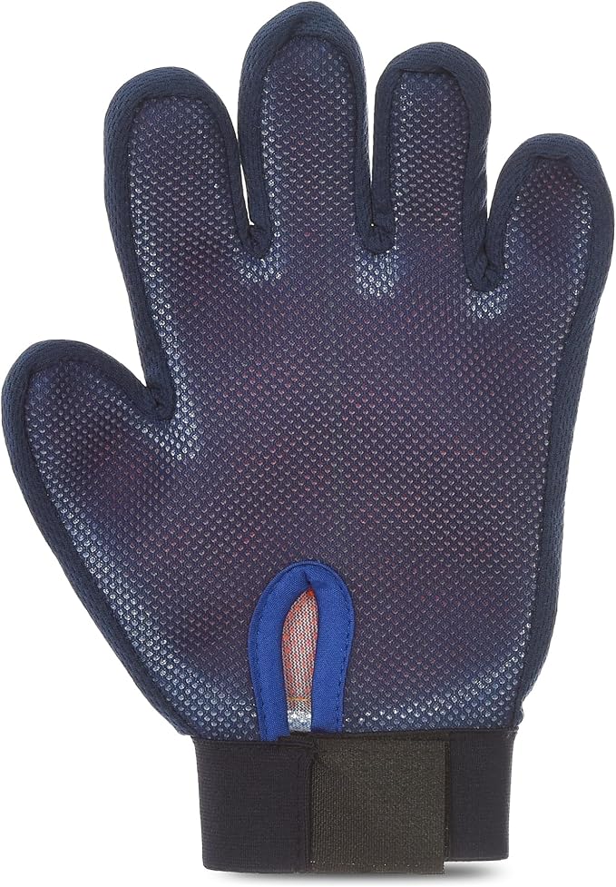 Arm & Hammer “Simply Calm” Dog Grooming Deodorizing Glove with Fragrance Transfer Technology –Scented Silicone Hand Brush for Bathing & Shedding, Sweet Lily & Vanilla Scent