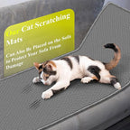 Cat Climbing Wall, 62.9x19.6inch Couch Cat Scratch Protector, Wall Cat Scratcher with Fixed Nail, Wall Mounted Cat Scratcher, Thickened Cat Wall Climbing Carpet