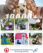 ortable Dog Travel Water Bottle, 77oz Large Portable Dog Water Bowl Dispenser, Leakproof Pet Drinking Bottle Dispenser for Hiking Camping Walking Travelling Beach Car Trips, No Spill, BPA Free,Green