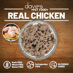 Dave's Pet Food Restricted Sodium Diet for Dogs, Chicken Pate Recipe, 13.2 oz Canned Dog Food, Case of 12