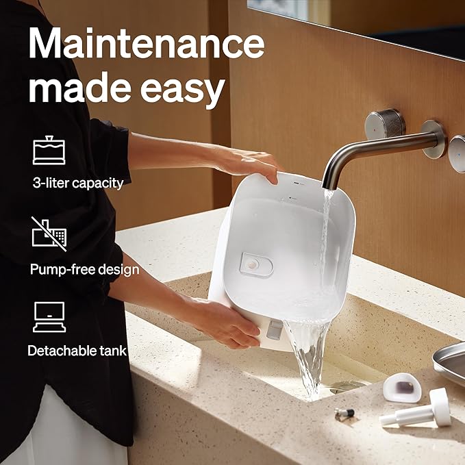 PETLIBRO Upgrade Cat Water Fountain Stainless Steel Tray, Dockstream 2 Smart App Monitoring Cat Fountain for Drinking, 3L/101oz Pet Water Fountain for Cats, 5G WiFi Auto Cat Water Dispenser Dog