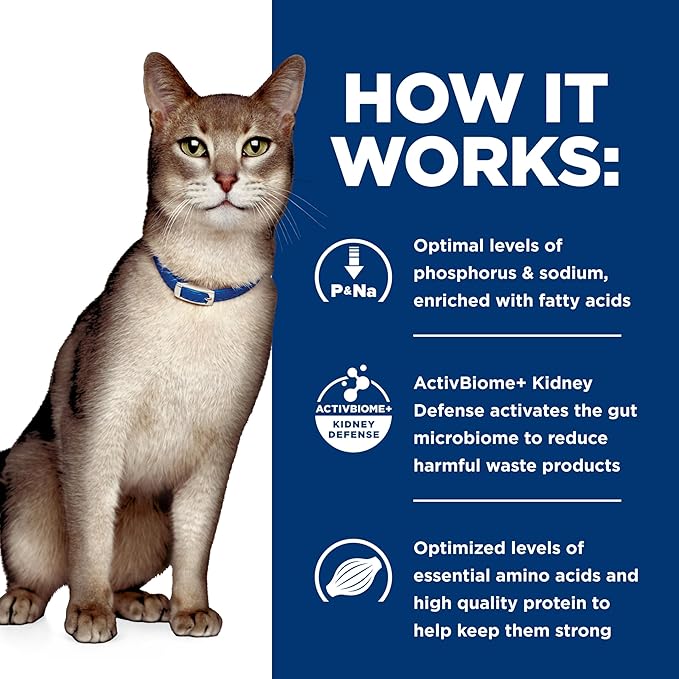 Hill's Prescription Diet k/d Kidney Care Starter Kit Variety Pack Cat Food, 5.25 oz. Dry Food (2), 5.5 oz. Can (2), 2.9 oz. Can (4)