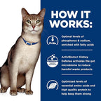 Hill's Prescription Diet k/d Kidney Care Starter Kit Variety Pack Cat Food, 5.25 oz. Dry Food (2), 5.5 oz. Can (2), 2.9 oz. Can (4)