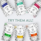 WOOF Lamb Green Tripe Freeze Dried Raw Dog Treats with Added New Zealand Green Mussel - High Protein, Natural, Limited Ingredient Topper or Treat 1.76 oz