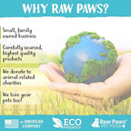 Raw Paws Freeze-Dried Green Beef Tripe for Dogs & Cats (16-Ounce) - Made in USA - Green Beef Tripe Dog Food - Raw Freeze Dried Green Tripe