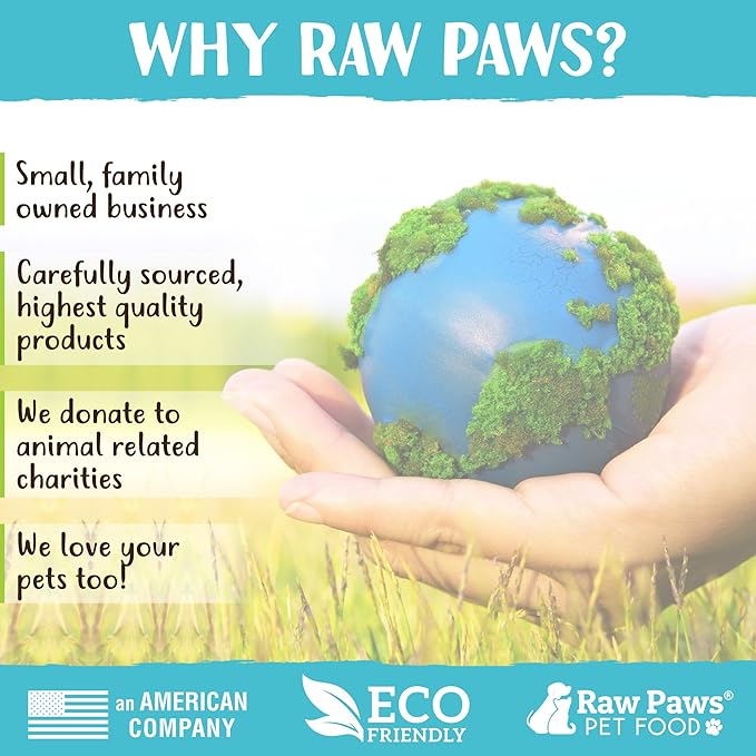 Raw Paws Freeze Dried Chicken Liver Dog & Cat Treats, 4-oz - Made in USA - Liver Treats for Dogs & Cats