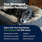 YuMOVE Hip & Joint Supplement for Senior Dogs with Max Strength Glucosamine Chondroitin, Omega 3, Hyaluronic Acid, Green Lipped Mussel, & Fish Oil for Dogs - 120 Chewable Tablets