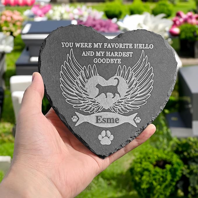Personalized Cat Memorial Stone, Loss of Cat Sympathy Gift, Cat Memorial Gifts for Loss of Cat, Pet Loss Gifts Cat, Cat Bereavement Gifts, Cat Remembrance Gifts, in Memory of Cat