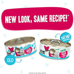 B.F.F. Play - Best Feline Friend Paté Lovers, Aw Yeah!, Duck & Tuna Trickster with Duck & Tuna, 5.5oz Can (Pack of 8)