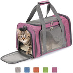 Mr. Pen- Pet Carrier, Pink, Soft-Sided Cat & Dog Carrier, Bag for Travel