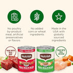 Nutrish Chunks in Gravy Variety Pack Wet Dog Food, 13 oz. Cans, 12 Count
