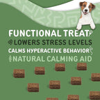 waggedy Calm Max — Calming Chews for Dogs for Balanced Behaviour & Anxiety Relief — Calming Dog Treats for Travel, Fireworks & Separation — Dog Supplements & Vitamins (60 Chews)