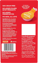 Hartz New Delectables Lickable Spoon Interactive Lickable Cat Treats for Quick & Easy Bonding, Chicken 32ct