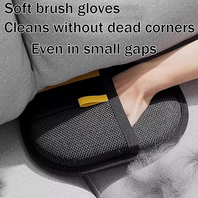 Pet Hair Removal Glove for Dogs & Cats, 2025 Upgraded electrostatic Pet Hair Gloves,Pet Hair Remover Tool for Sofas, Furniture, Carpets, car Seats, pet Grooming (1PCS)