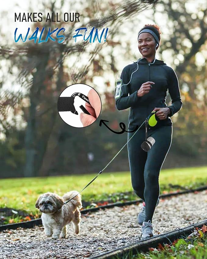 lesotc Dog Water Bottle, Portable Water Dispenser with Bowl, Leak Proof Pet Travel Squeeze Bottle, Puppy Essentials Dog Stuff Accessories for Outdoor Walking, Hiking, Camping