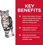 Hill's Science Diet Indoor, Adult 1-6, Easy Litter Box Cleanup, Wet Cat Food, Chicken Minced, 5.5 oz Can, Case of 24