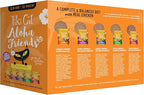 Tiki Cat Aloha Friends Variety Pack, Meaty Flavors Mixed with Pumpkin, Wet, High-Protein & High-Moisture Cat Food, For All Life Stages, 2.5 oz. Pouch (Pack of 12)