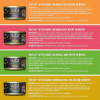 Tiki Cat Chicken Craves Whole Food, Ultimate Variety Pack, 36 Servings of High Protein Meals with Shredded Chicken, Wet Cat Food Mega Pack, 2.8 Ounce Cans (Pack of 36)