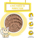 Weruva Classic Cat Paté, Press Your Dinner with Chicken, 5.5oz Can (Pack of 8)